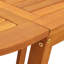 Oval 50Cm L Outdoor Table