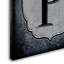 « letter p », art textuel sur toile tendue-21938929