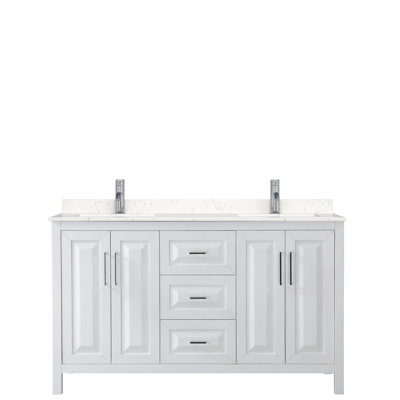 Ensemble de meuble-lavabo double 60 po Daria