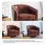 Bennett 73.1 Cm Wide Swivel Barrel Chair-1575398946