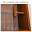 Armoire en acier inoxydable de style médiéval
