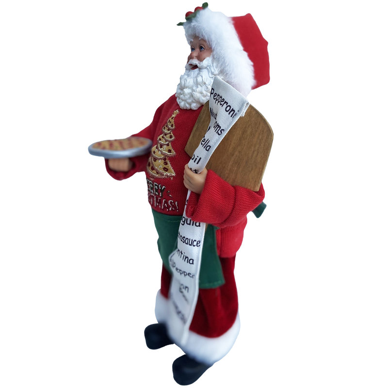 12” Pizza Guy Santa