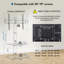 1Home Single Screen Floor Stand Mount-94517557