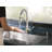 Moen Nolia Single Handle Pre-Rinse Spring Pulldown Kitchen Faucet-83462608