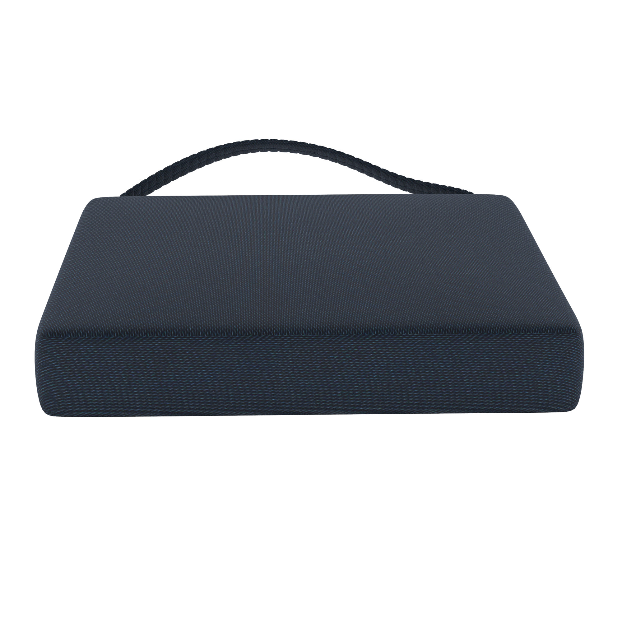 Sunbrella® Indoor/Outdoor Dining Chair Cushion, Canvas Navy Sunbrella® Canvas