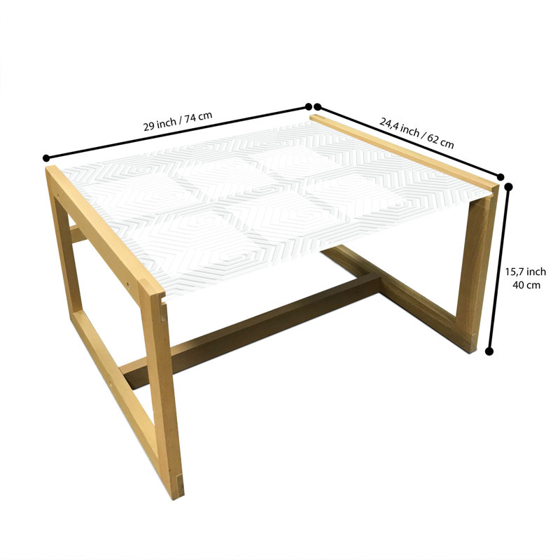Jakala Sled Coffee Table, 62cm H x 74cm W x 40cm D