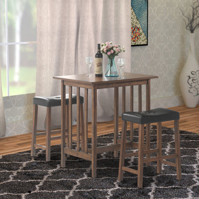 Jonnae 2 - Person Four Leg Dining Set