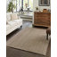 Tapis gris en jute / sisal fabriqué à la main Judlaph-86598277