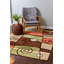 Tapis intérieur / extérieur brun clair / brun Alanson-7545152