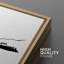BAW «Classic Black and White Line Abstract Illustration», 3 pièces-100136126-100136125