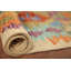 Tapis oriental en laine réversible kilim 5 x 6