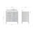 Cambridge 36.25'' Single Bathroom Vanity with Carrara Quartz Top-1781507118-1781507113