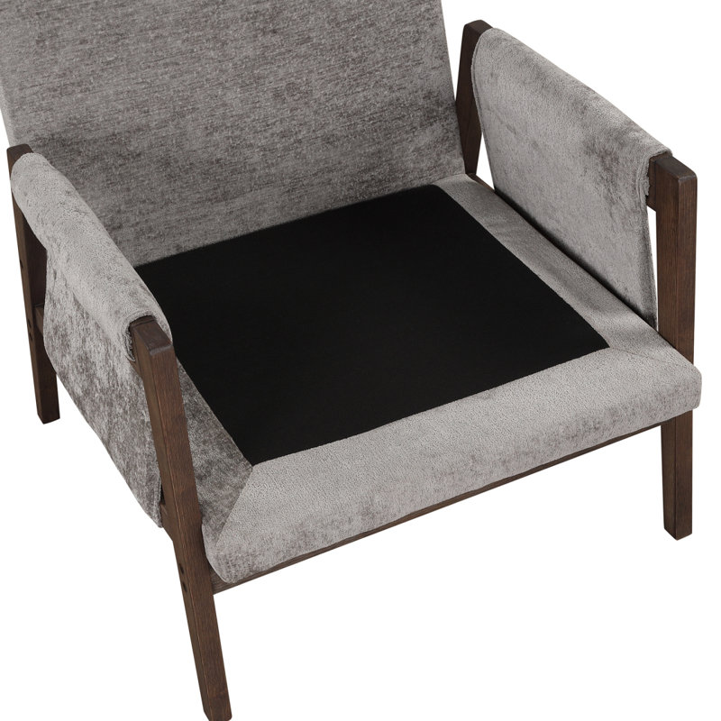 Fauteuil d'appoint Kelly, Gris