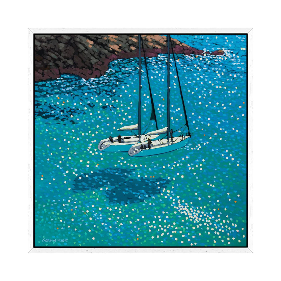 Turquoise Bay Rendezvous von Gordon Hunt - Galerie-verpackte Leinwand Giclée auf Leinwand