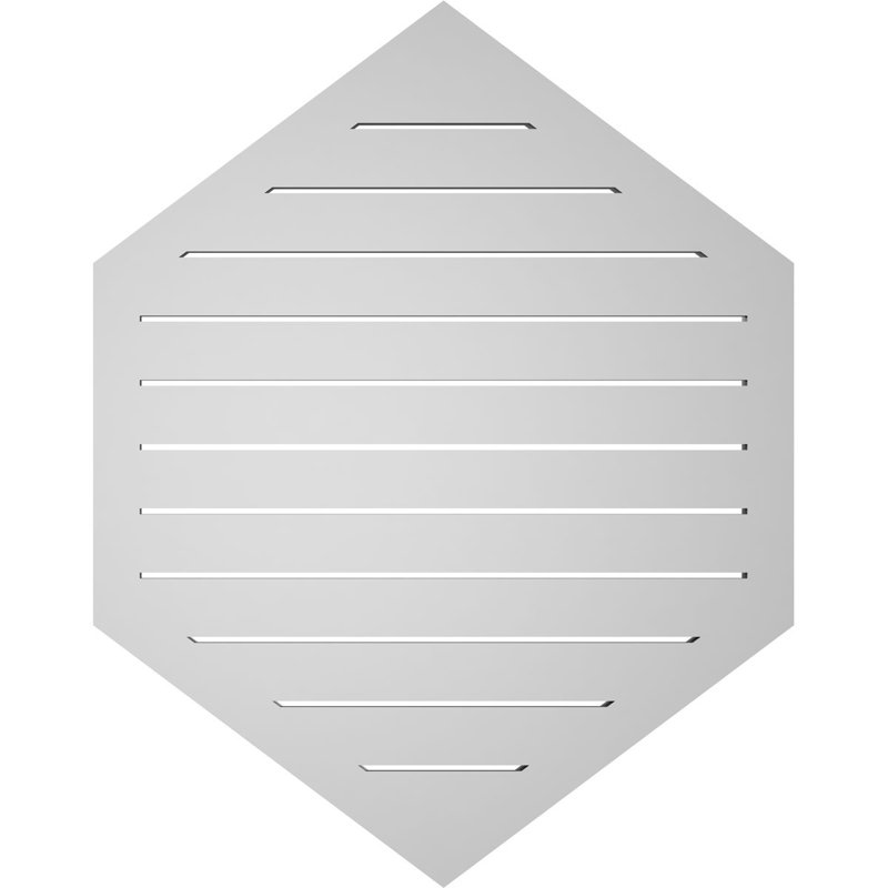 Pente verticale verticale en uréthane 9 pi, H 1,5 po x l 30 po x L 38 po