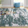 Difiore Abstract Green/Beige Area Rug