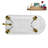 58" Streamlin Clawfoot Tub,Tray,Drain, Clawfeet-101628929-102219863