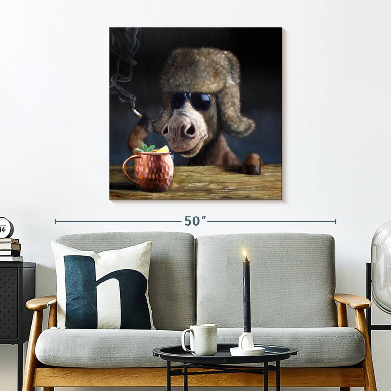 Ketti Moscow Mule, 30" H x 30" W