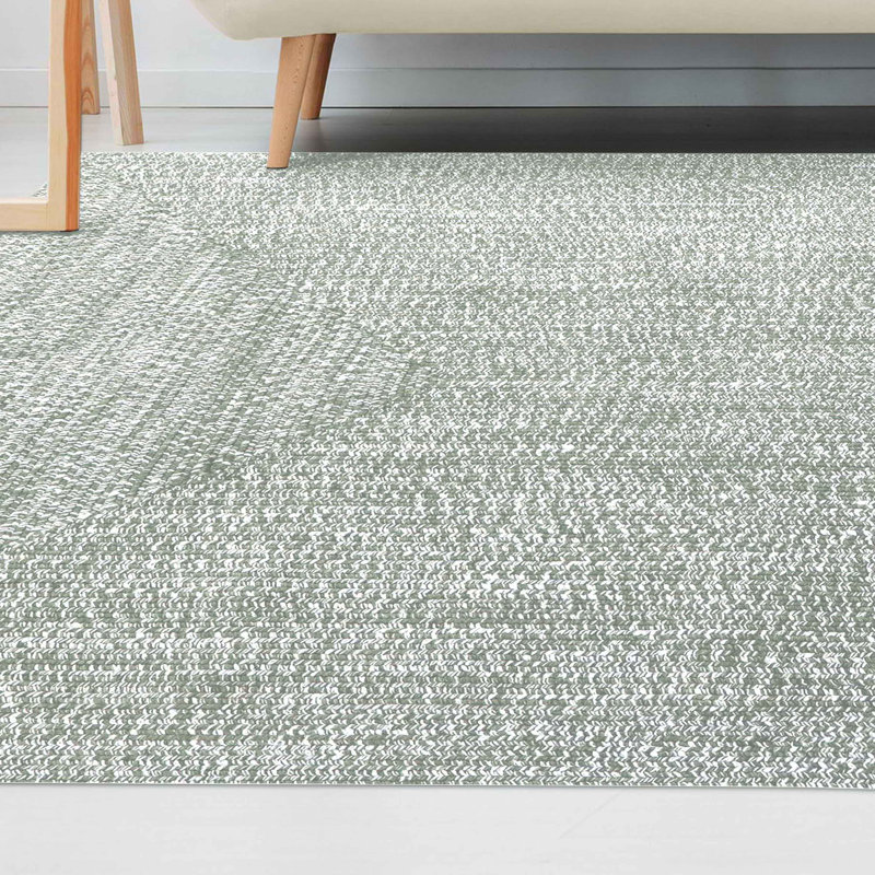 Rectangle Ghislain Area Rug with Non-Slip Backing