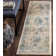 Annette Oriental Beige/Turquoise Area Rug