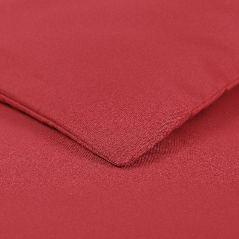 Standard Duvet Cover, Red, Twin XL Duvet Cover + 1 Standard Sham