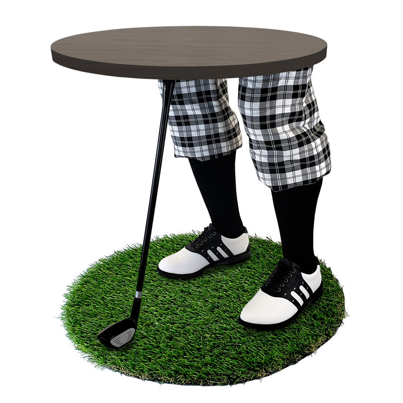 Table de bout abstraite, Argent