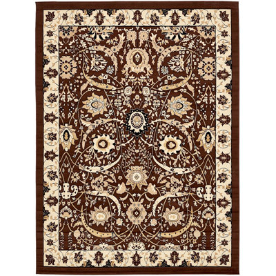 Kashan Floral Indoor Rug