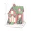 Maison de village en carton 10,5 "à DEL