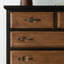 Solid Wood Apothecary Rectangle Accent Chest