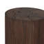 Ridge Outdoor End Table-Stained Saddle Brown