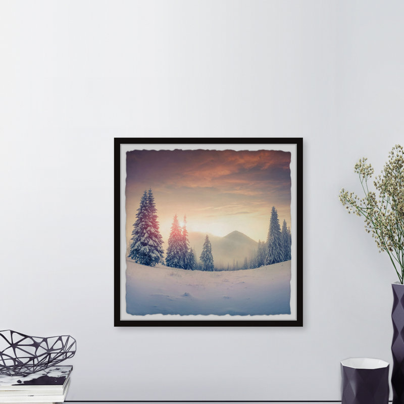 Find Yourself In The Forest - Single Picture Frame Print, 81cm H x 81cm W x 3.81cm D