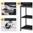 Free Standing Laundry Cart with Wheels-97876216