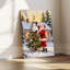 Arbre de père Noël, art mural sur toile-2085346957