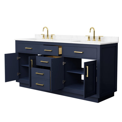 Meuble-lavabo double Beckett