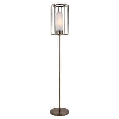Happel 62'' Brass LED Traditional Floor Lamp