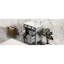 Meuble-lavabo avec lavabo de 76 cm (30 po) - Gris moderne, 2 tiroirs, tiroir basculant et rangement pour accessoires, décoration tendance