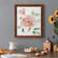 Rose Contour - Peinture sur toile encadrée-614563134-614563129