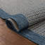 Tapis tissé à plat à l'intérieur et à l'extérieur bleu Marshanna Odin