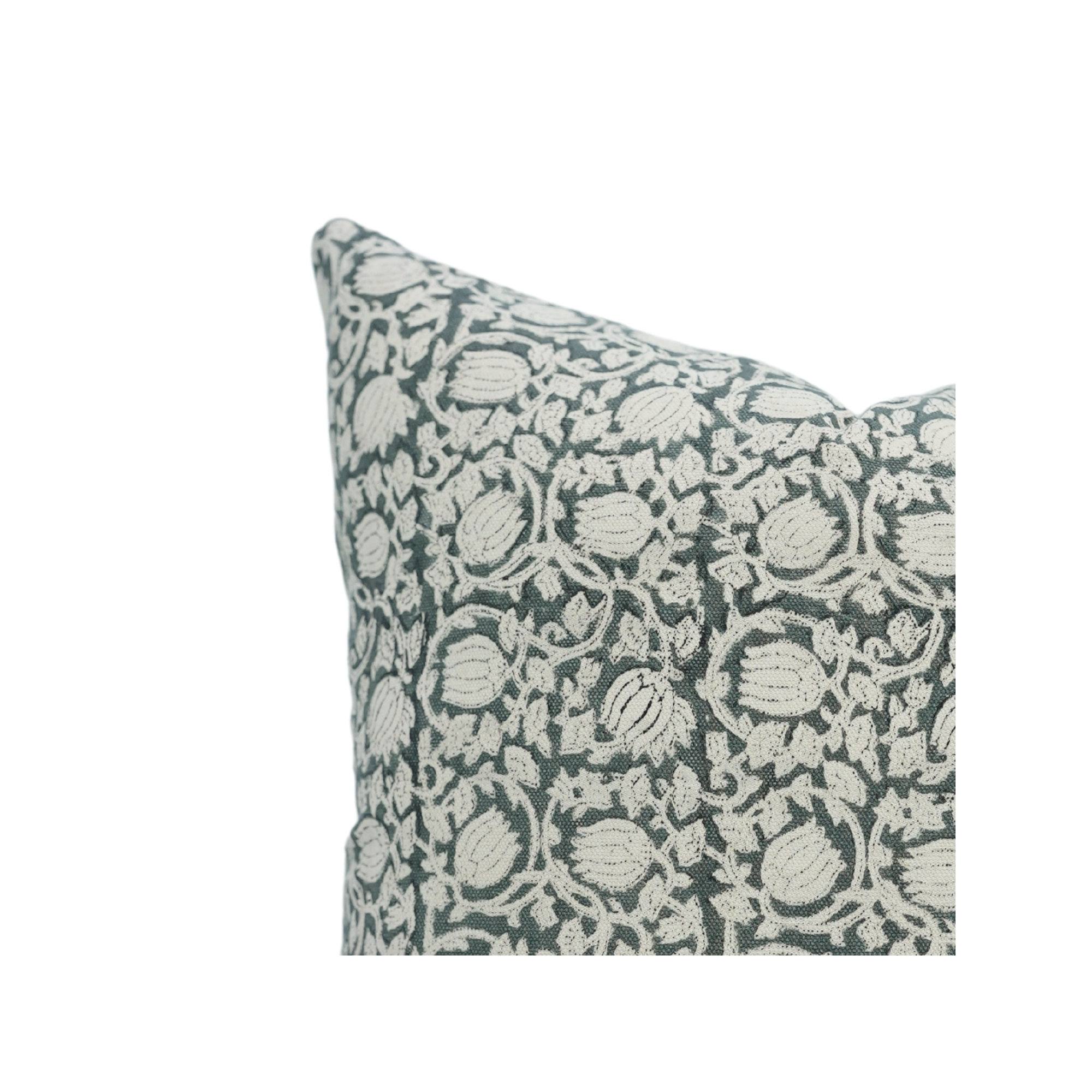 Wilkes Cotton Indoor/Outdoor Pillow Cover, 14" x 14"