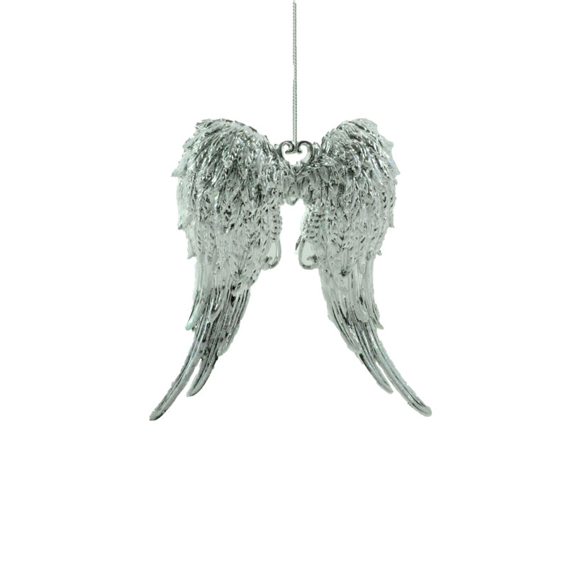 5.5'' Holiday Shaped Ornament, Silver