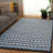 Zeinoun Hand Tufted Wool Chevron Rug-1276876398