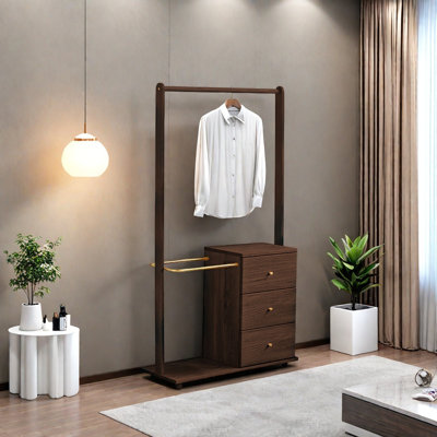 Versatile Coat Rack with Storage