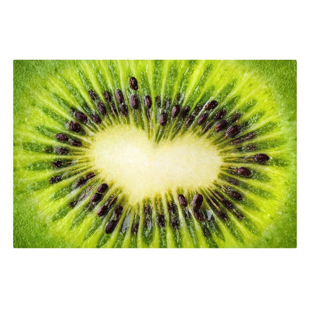 Leinwandbild Kiwi Heart