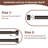 Lachina Arnel 1 Inch Window Curtain Rod with Aluminium Finials, Single Curtain Rods for Windows-1472476172-1412087186