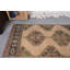 Tapis de décoration intérieure, tapis de couloir 3 x 10,9 pi, tapis turc, tapis de luxe beige, tapis rétro, tapis en laine