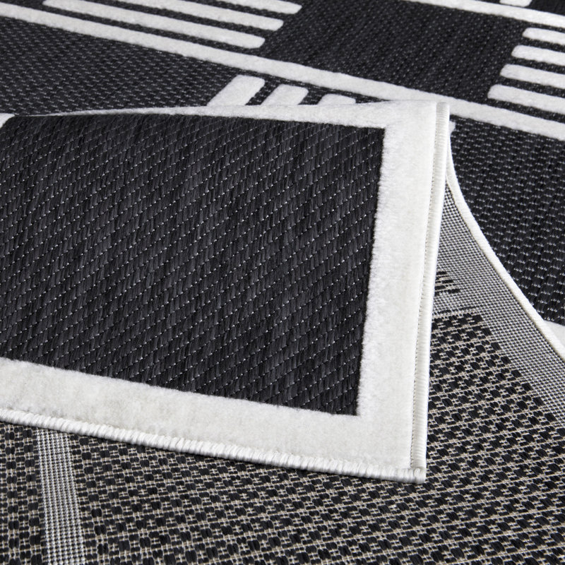 Korrey Plaid Area Rug, Rectangle 160 x 230cm
