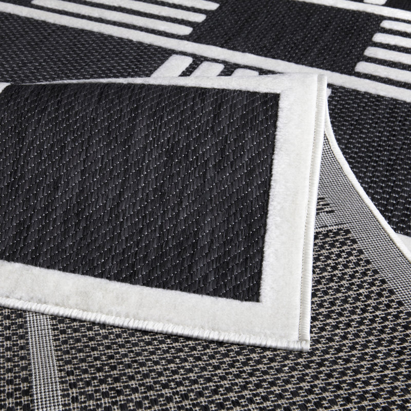 Korrey Plaid Area Rug, Rectangle 160 x 230cm