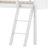 Wood Low Loft Bed With Ladder, Ladder Can Be Placed On The Left Or Right-857390897-857390903