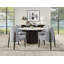 Plateau de table en marbre et finition espresso Clayten
