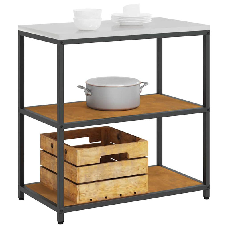 Vidaxl  Storage Kitchen Cabinet Set